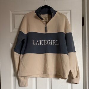 Lakegirl Quarter Zip Sweatshirt